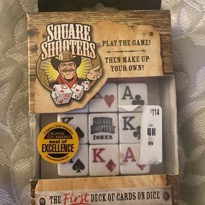 Dice Game - Red, Black, White